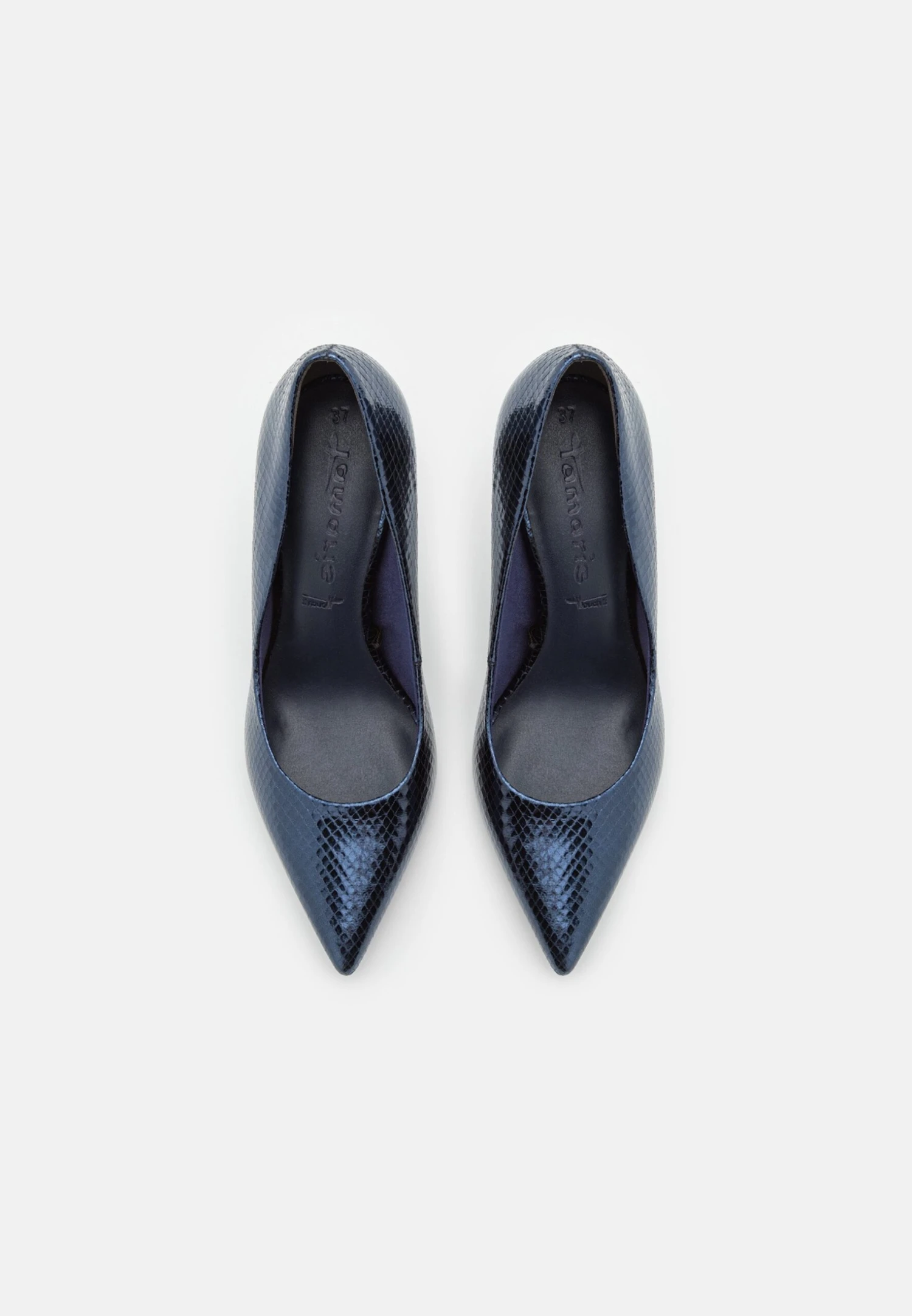 Tamaris Escarpins - Navy Metallic 6 Tamaris Escarpins - Navy Metallic – Image 6