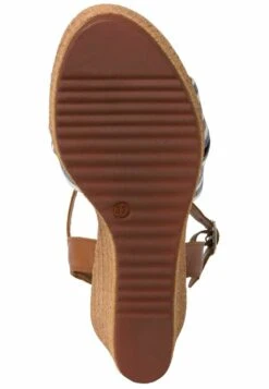 Tamaris Sandales Compensées - Cuoio Stripes -Zalando 0393ab01cf334a6fadd4ff78abaa05ab
