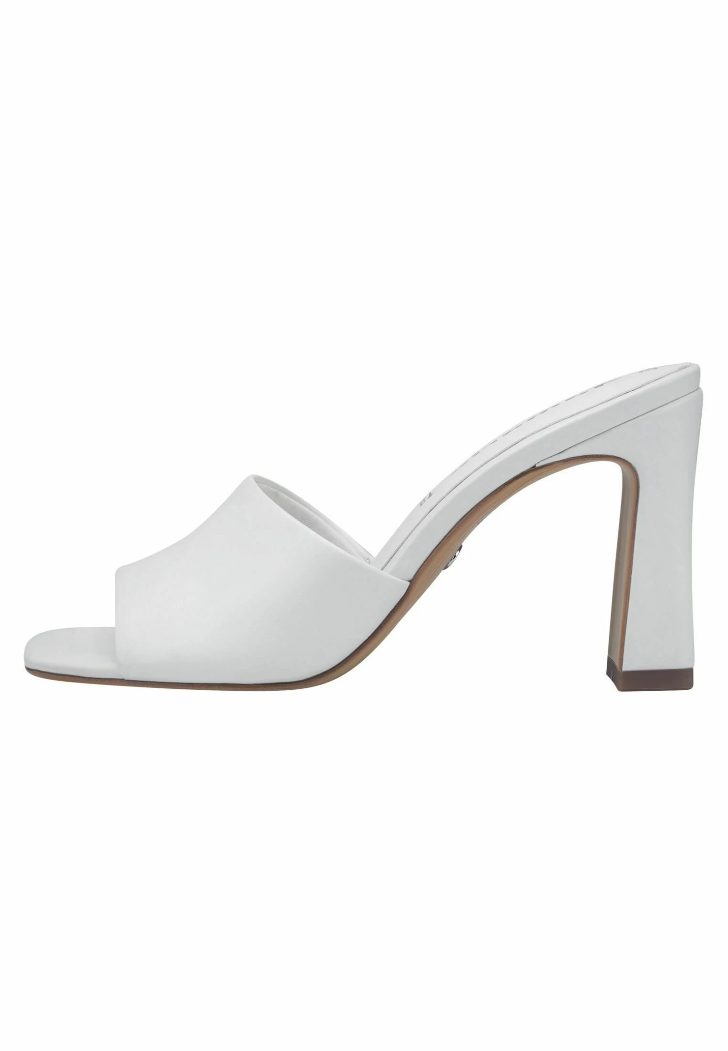 Tamaris Mules À Talons - White 2 Tamaris Mules À Talons - White – Image 2