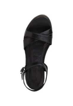 Tamaris Sandales À Plateforme - Black Leather -Zalando 0aadc974e5ac495c82173c62ad07a156