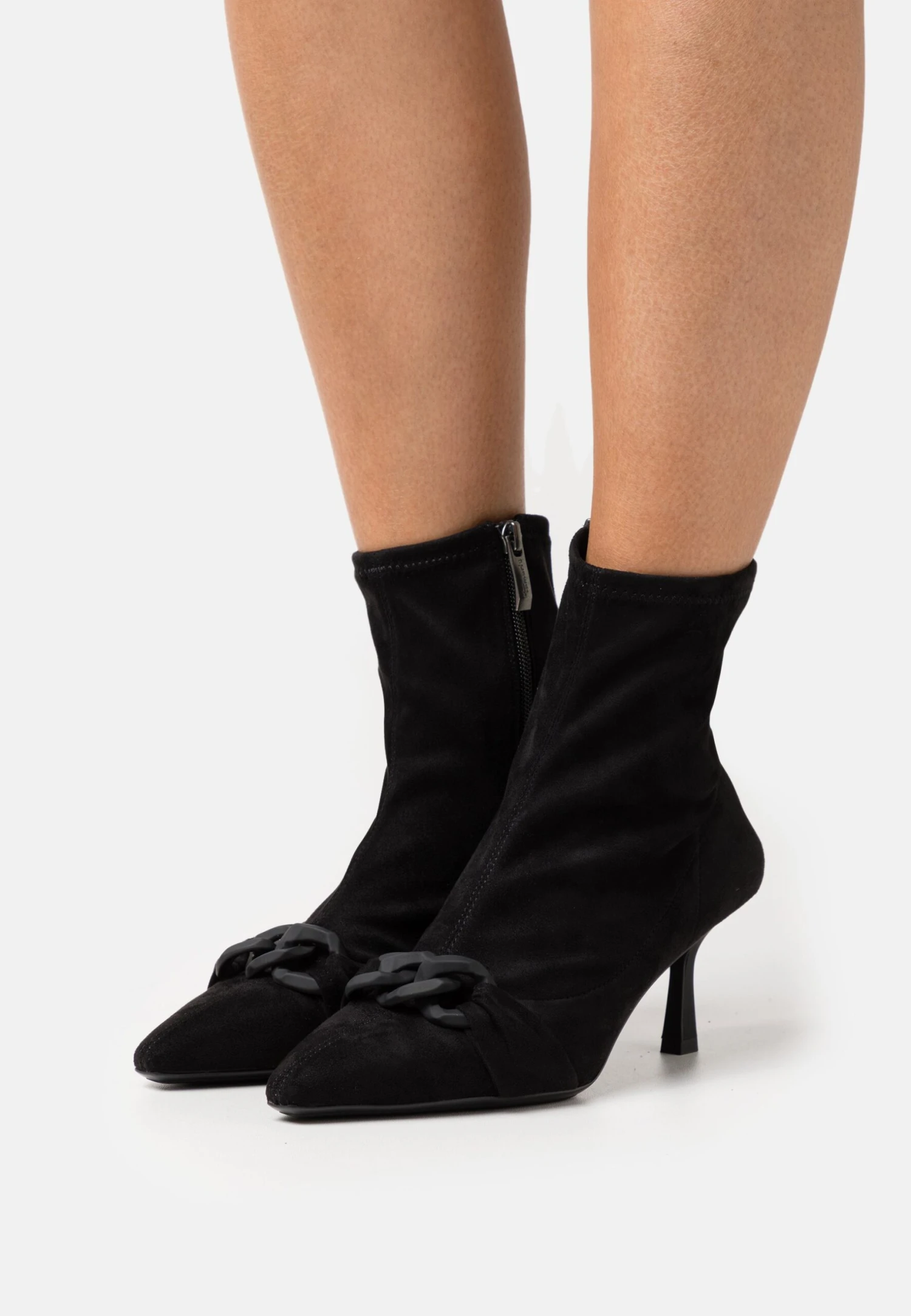 Tamaris Bottines À Talons Hauts - Black 1 Tamaris Bottines À Talons Hauts - Black