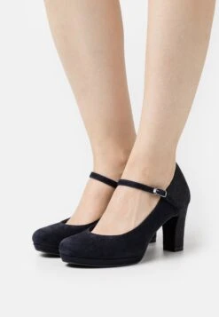 Tamaris Escarpins À Plateforme - Navy Comb