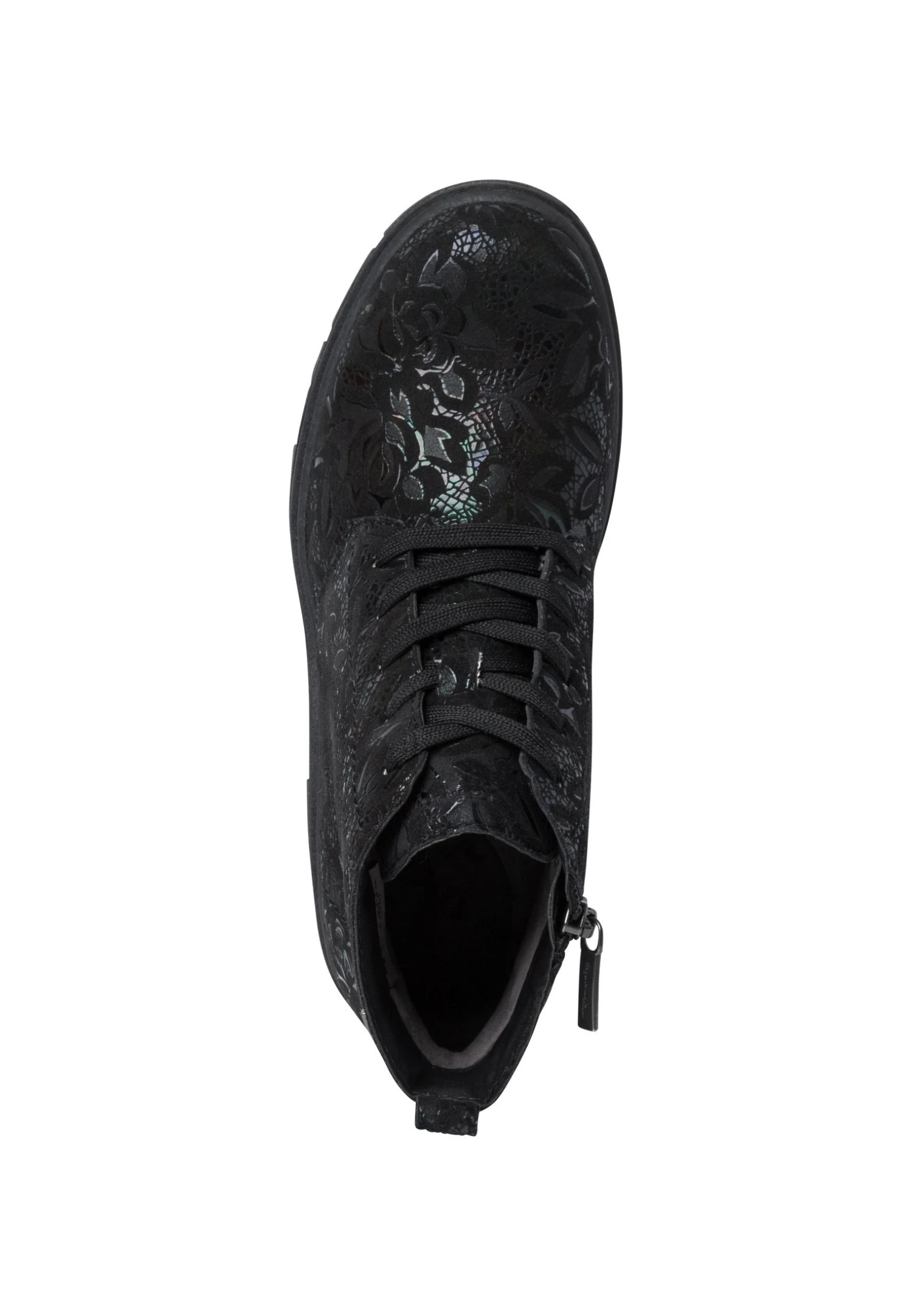 Tamaris Comfort - Bottines À Plateau - Black Flower 3 Tamaris Comfort - Bottines À Plateau - Black Flower – Image 3
