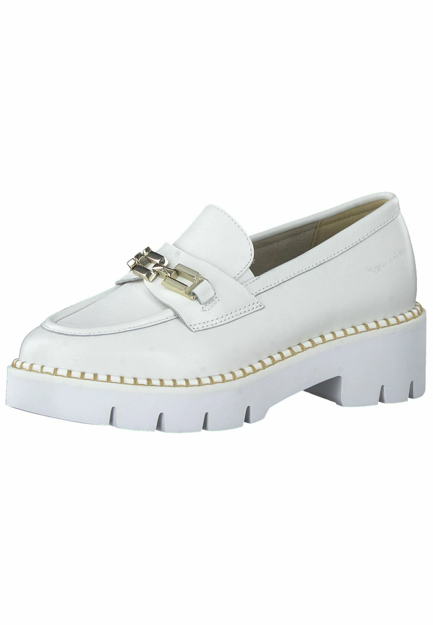 Tamaris Mocassins - White Nappa 2 Tamaris Mocassins - White Nappa – Image 2