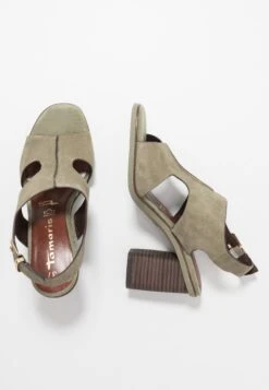 Tamaris Sandales À Talons Hauts - Light Olive 10 Tamaris Sandales À Talons Hauts - Light Olive -Zalando 1113aac33ebe432b989bc079a3585024