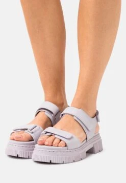 Tamaris Sandales À Plateforme - Lilac