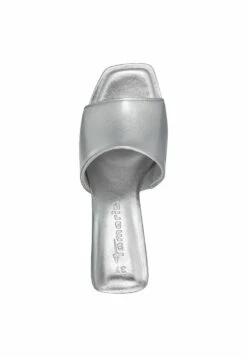 Tamaris Mules À Talons - Silver 8 Tamaris Mules À Talons - Silver -Zalando 17fbf9b6ac564d3e84c44ca2a90191f0
