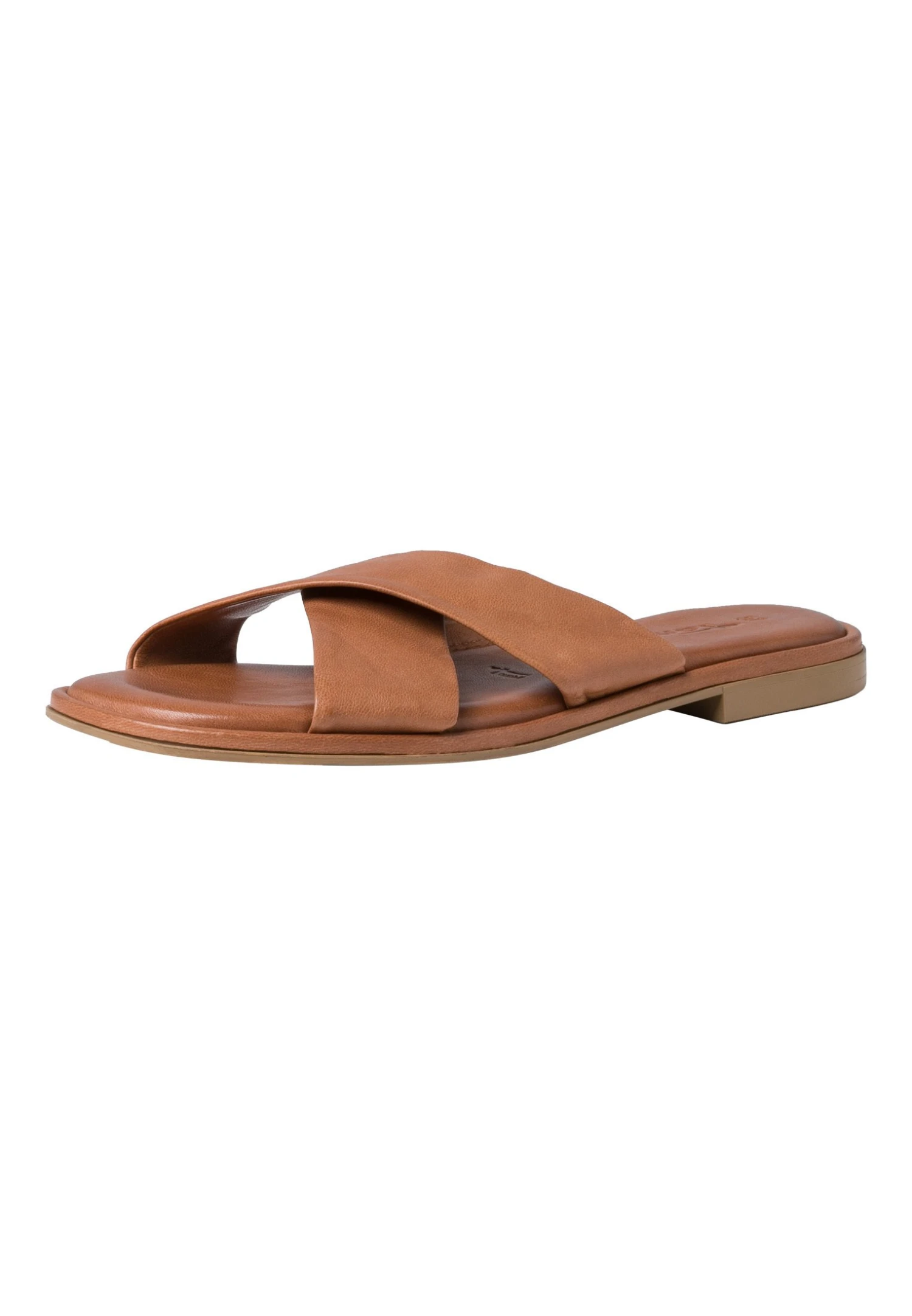 Tamaris Mules - Chestnut 2 Tamaris Mules - Chestnut – Image 2
