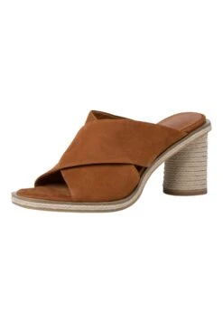 Tamaris Mules À Talons - Cognac Nubuc 9 Tamaris Mules À Talons - Cognac Nubuc -Zalando 1ad36cc05995477393ff32aede25f169