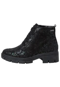 Tamaris Comfort - Bottines À Plateau - Black Flower