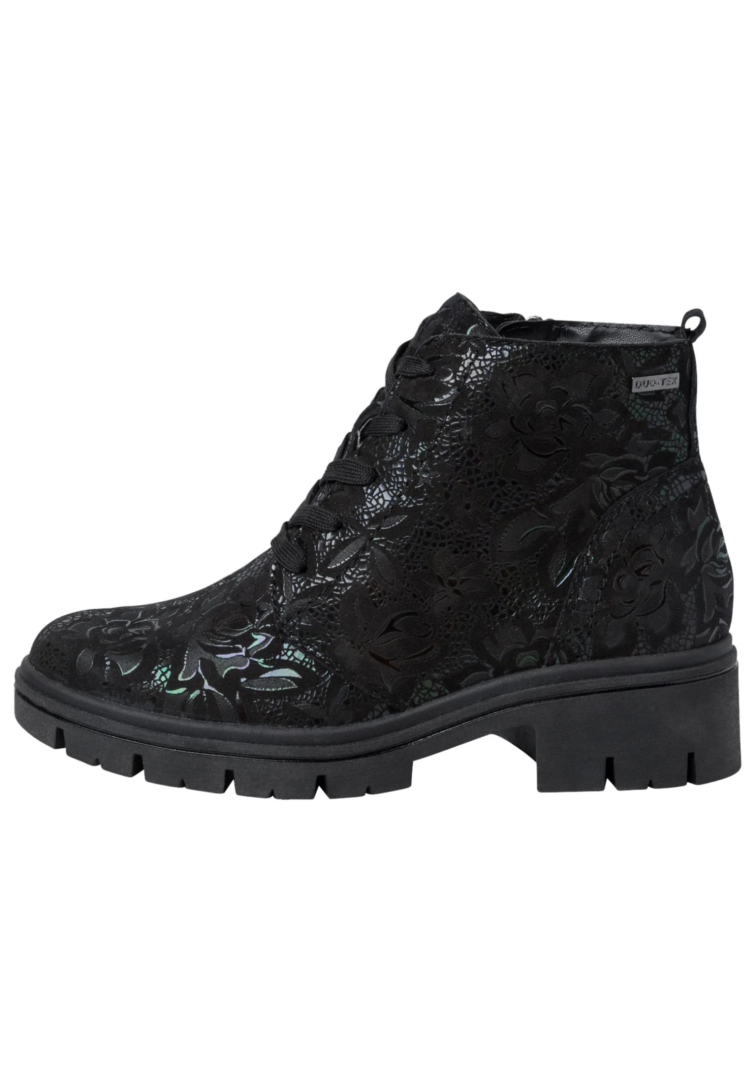Tamaris Comfort - Bottines À Plateau - Black Flower 1 Tamaris Comfort - Bottines À Plateau - Black Flower