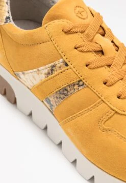 Tamaris Lace Up - Baskets Basses - Mustard -Zalando 201080001d7040eeb641f044f0666fc9