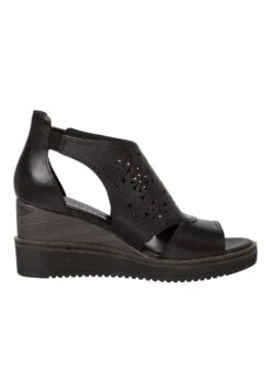 Tamaris Sandales Compensées - Black -Zalando 2ad6cb28ecf24c408759cbcd7fd9aa50