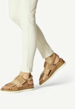 Tamaris Pure Relax - Sandales Compensées - Camel