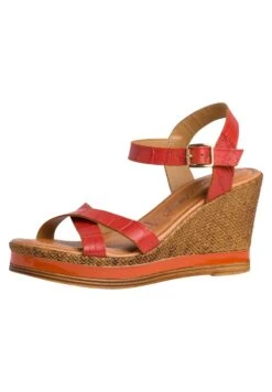 Tamaris Sandales Compensées - Orange -Zalando 2e9528b600a045b68d70446bad926708