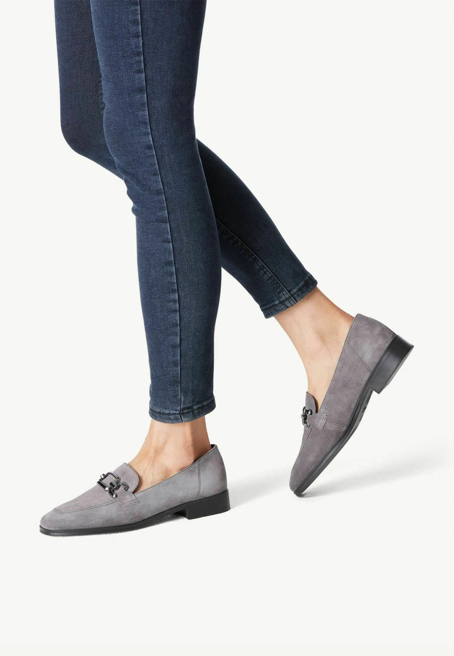 Tamaris Mocassins - Grey 1 Tamaris Mocassins - Grey