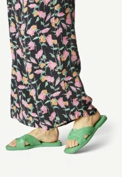 Tamaris Mules - Green