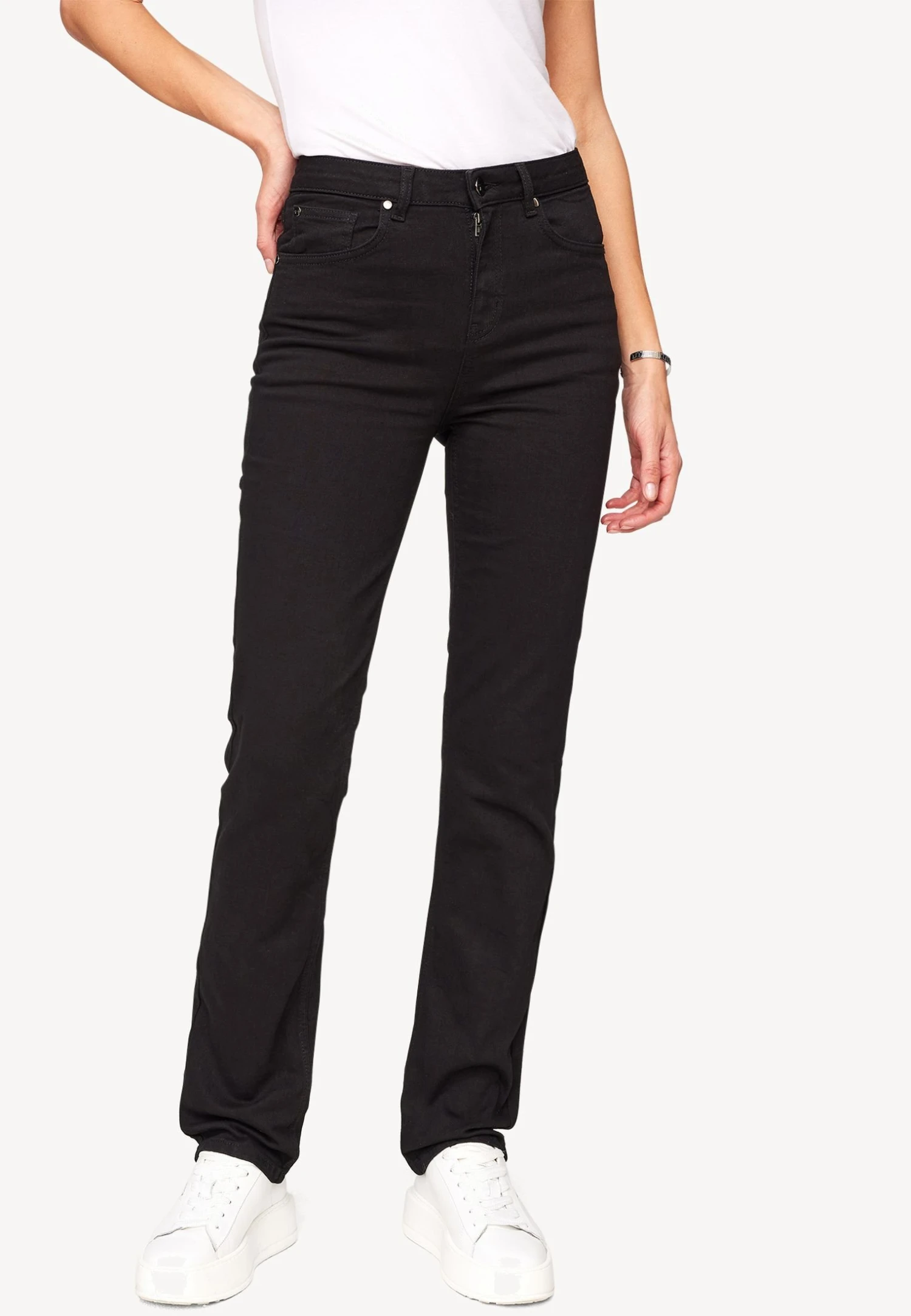 Tamaris Jean Droit - Black Denim 1 Tamaris Jean Droit - Black Denim