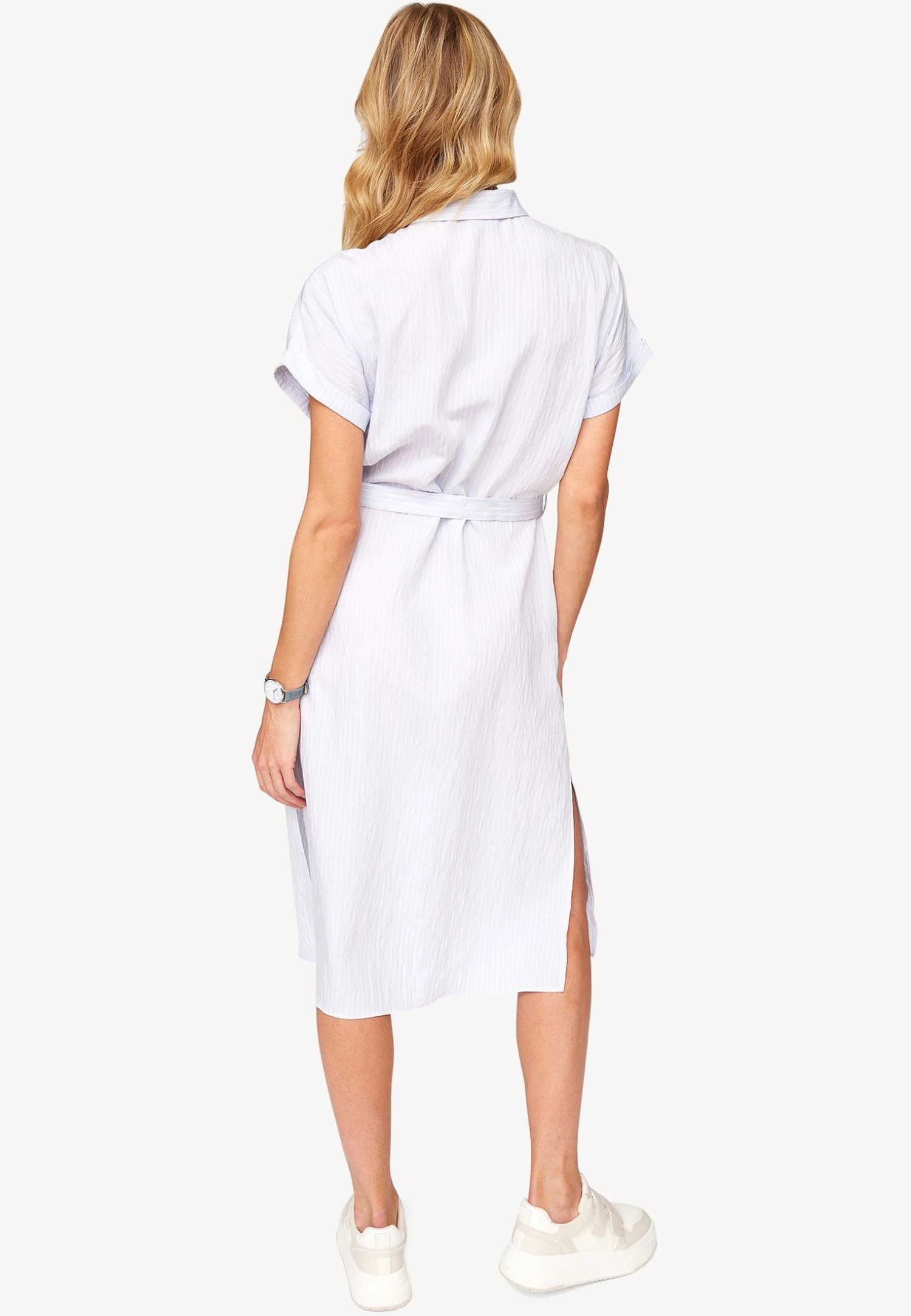 Tamaris Aomori Striped - Robe Chemise - Blau 2 Tamaris Aomori Striped - Robe Chemise - Blau – Image 2