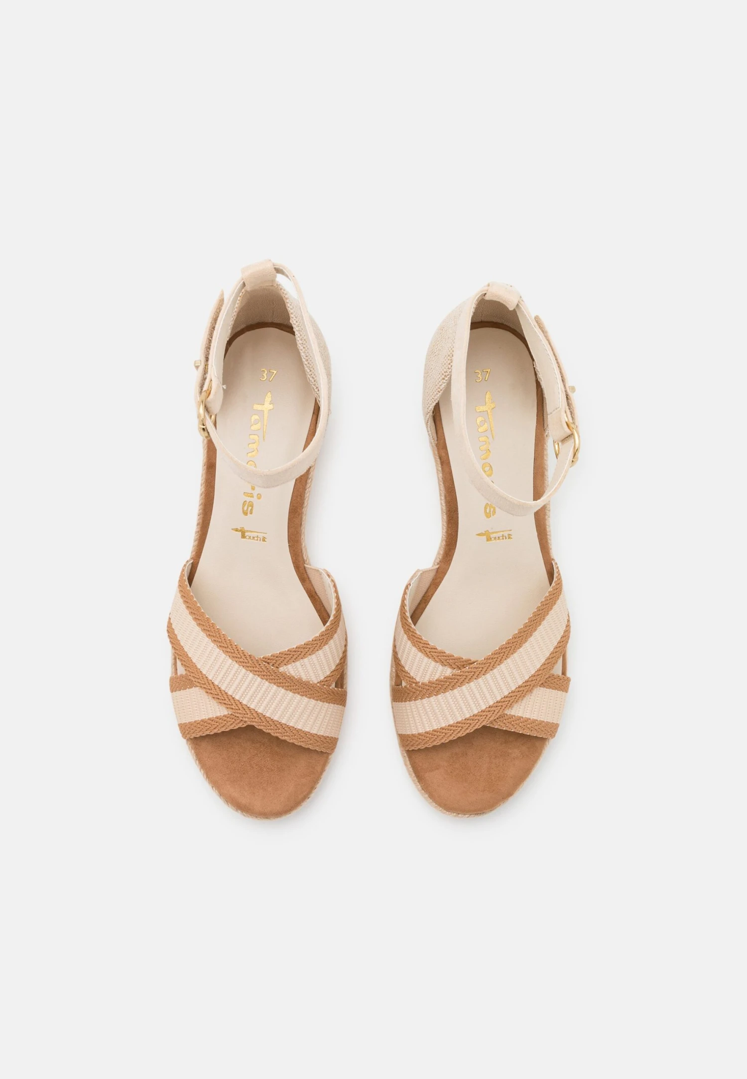 Tamaris Sandales Compensées - Camel 6 Tamaris Sandales Compensées - Camel – Image 6