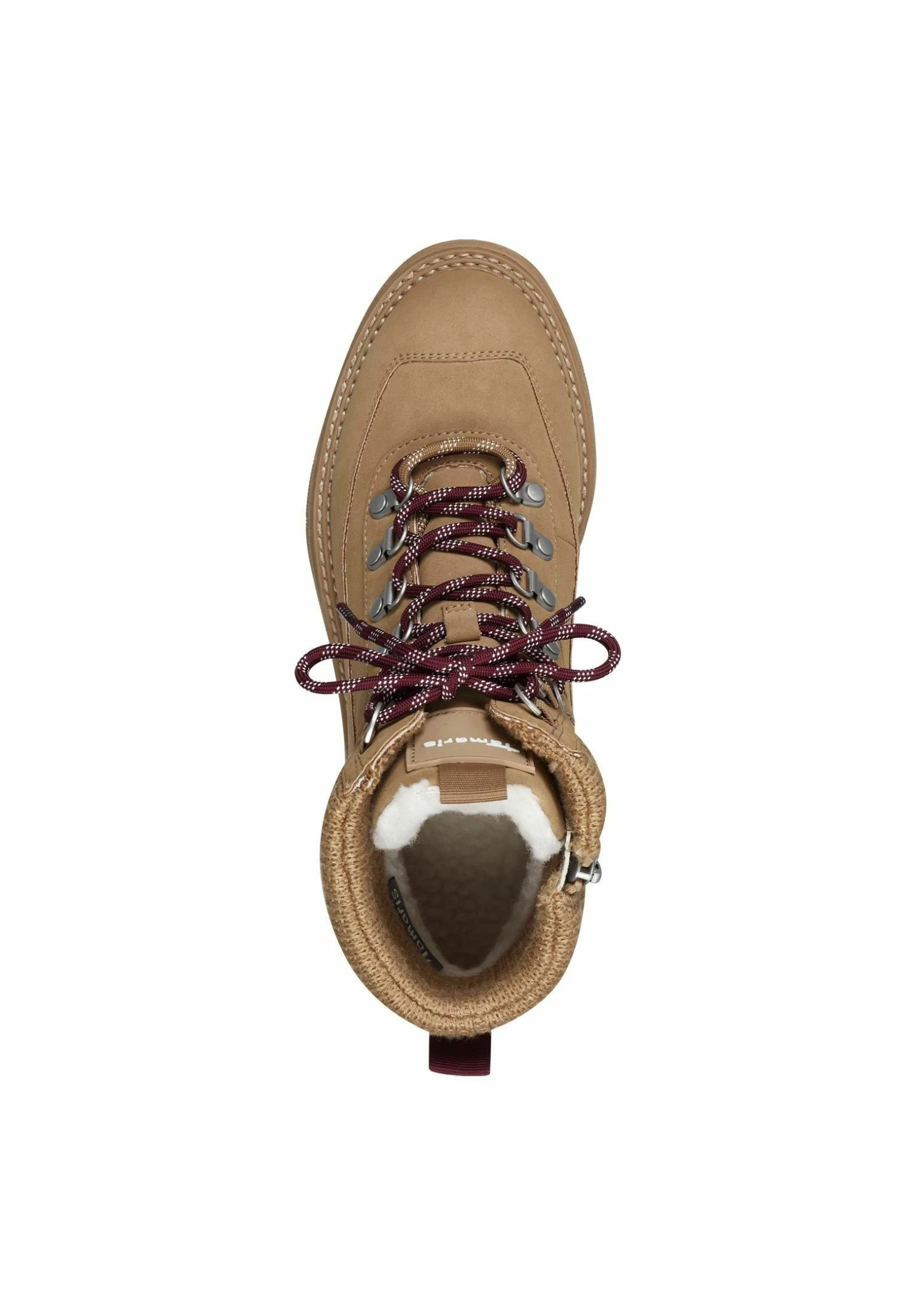 Tamaris Bottines À Lacets - Camel 4 Tamaris Bottines À Lacets - Camel – Image 4