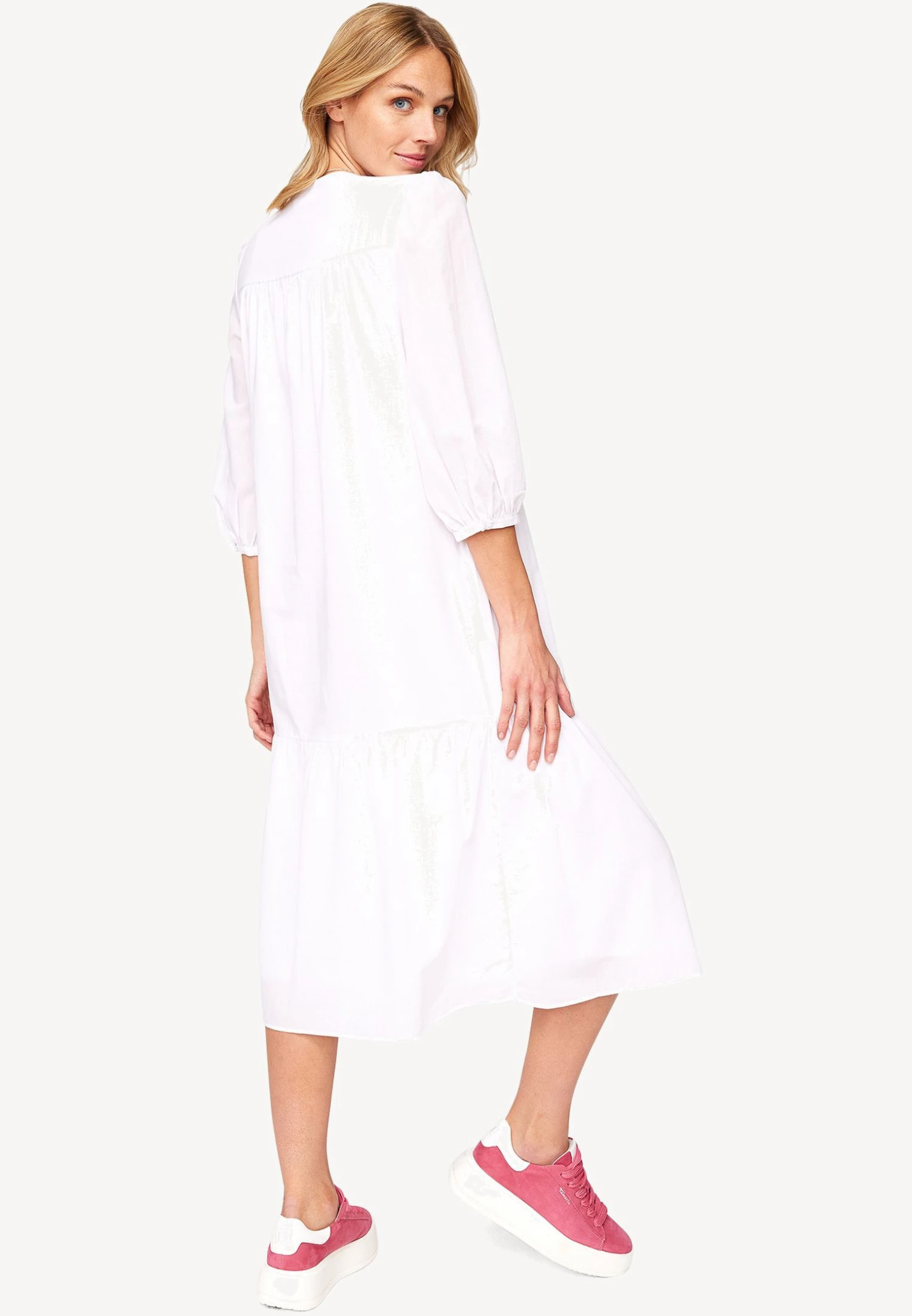Tamaris Robe De Jour - Bright White 2 Tamaris Robe De Jour - Bright White – Image 2