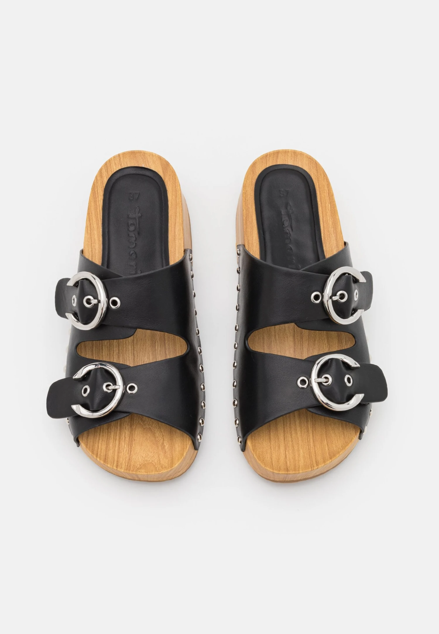 Tamaris Sabots - Black 6 Tamaris Sabots - Black – Image 6