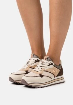 Tamaris Baskets Basses - Chocolate Comb