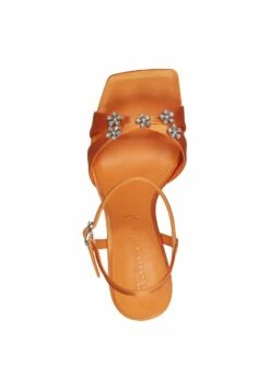 Tamaris Sandales À Talons Hauts - Orange -Zalando 4664ef6762c7473bac675d171d344ed5