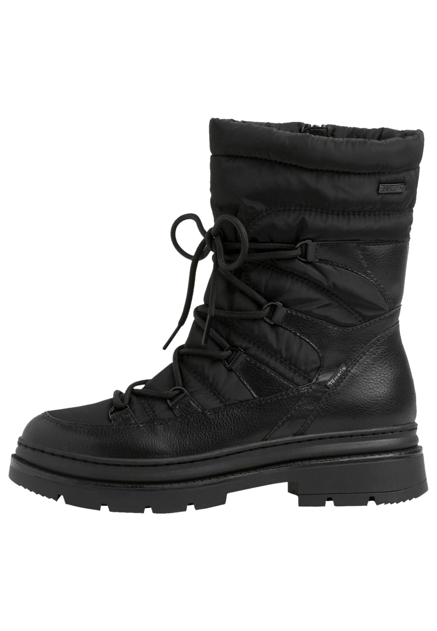 Tamaris Bottines À Lacets - Black Comb 1 Tamaris Bottines À Lacets - Black Comb