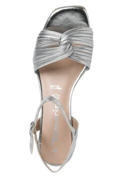 Tamaris Sandales - Silver Metall. -Zalando 49055f66b7da4a8e85ac457a72b91774