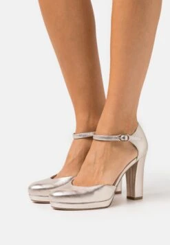 Tamaris Escarpins À Plateforme - Light Gold