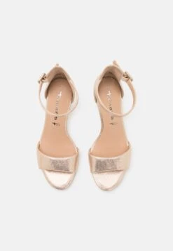 Tamaris Sandales - Champagne Metallic -Zalando 4a27ef5f2b0d4df0ab4e0213a9c4508e