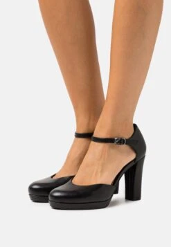 Tamaris Escarpins À Plateforme - Black Matt