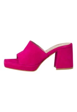 Tamaris Mules À Talons - Fuxia