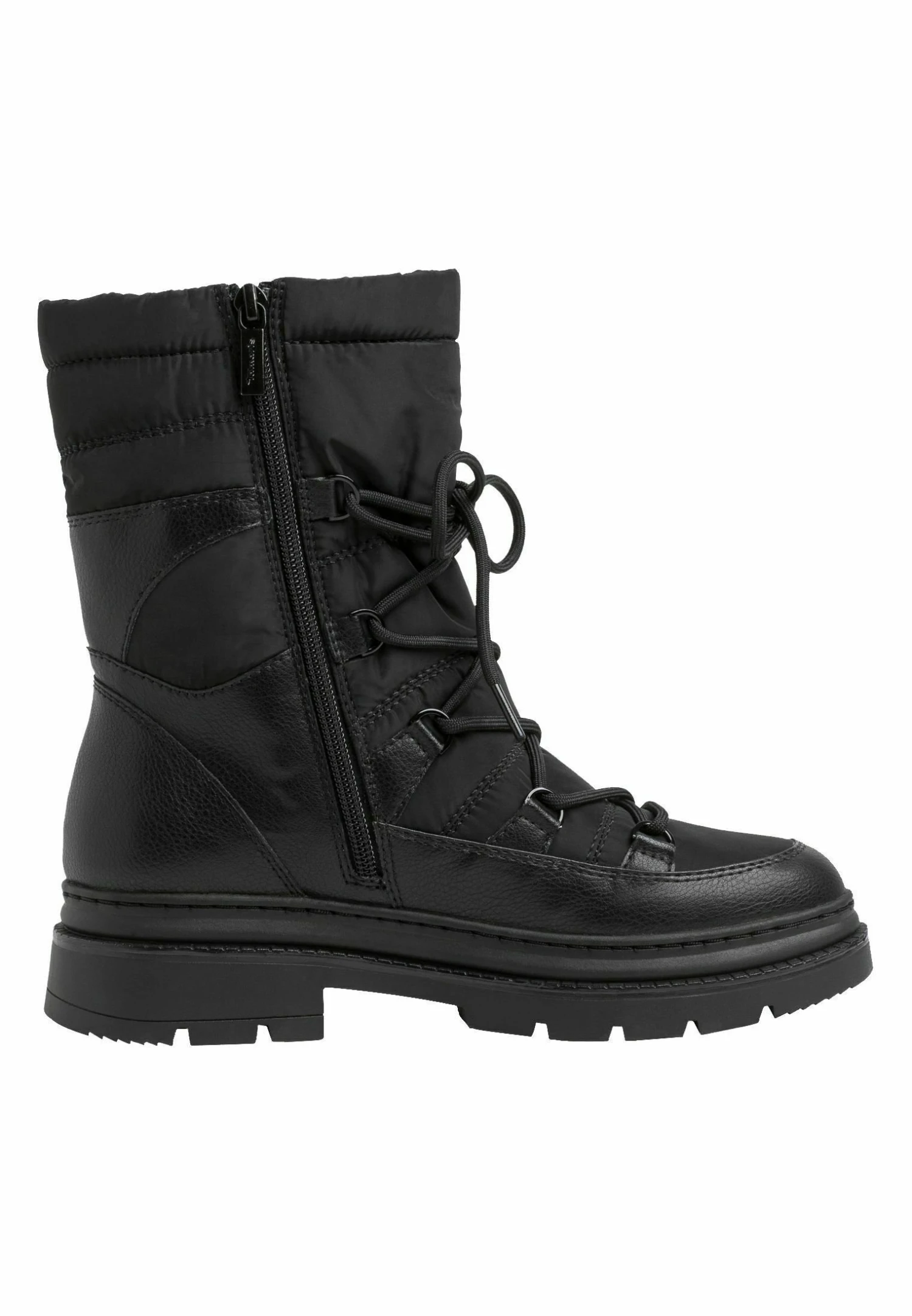 Tamaris Bottines À Lacets - Black Comb 5 Tamaris Bottines À Lacets - Black Comb – Image 5