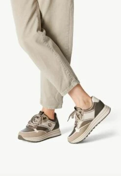 Tamaris Baskets Basses - Olive Comb