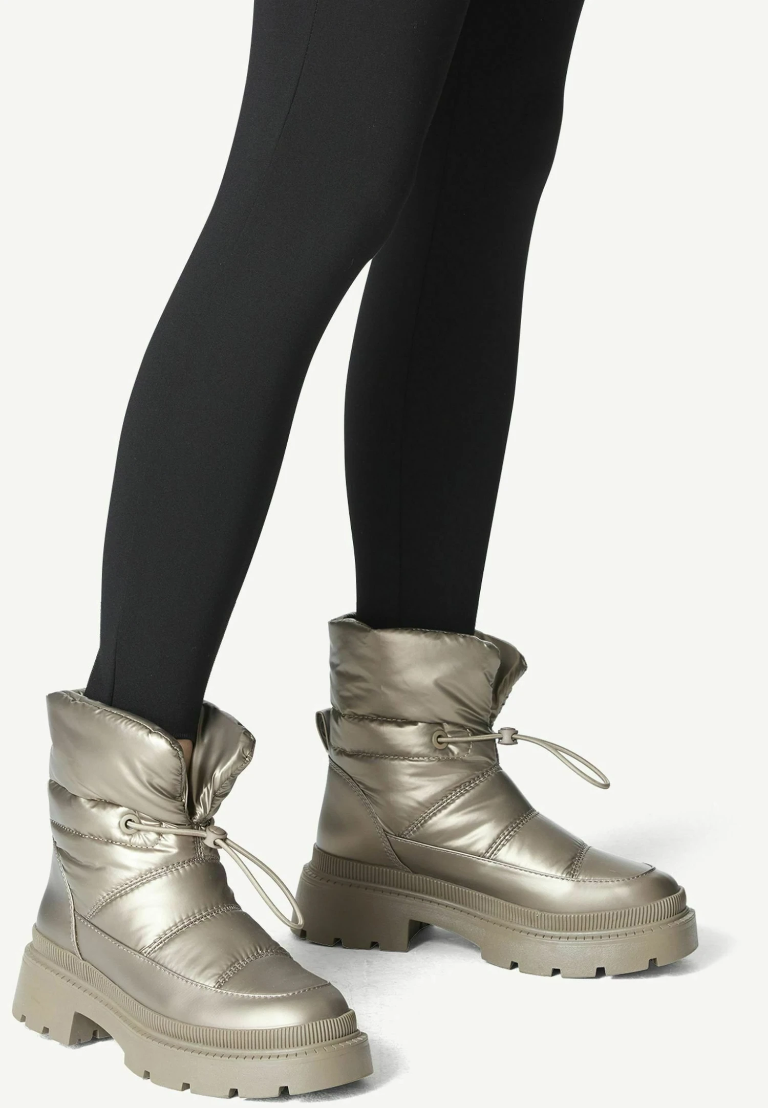 Tamaris Bottes De Neige - Platinum 1 Tamaris Bottes De Neige - Platinum