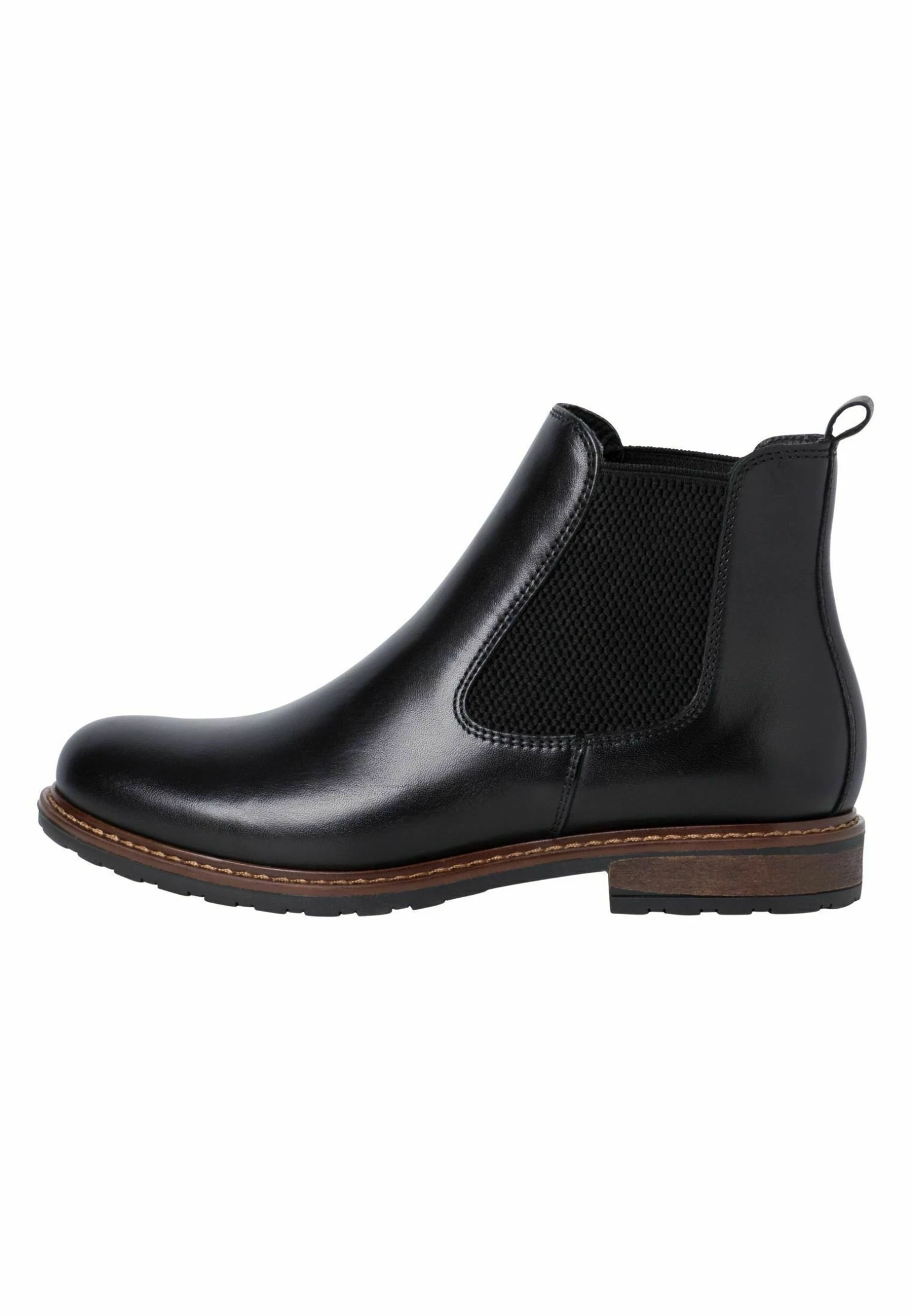 Tamaris Chelsea - Boots À Talons - Black Leather 1 Tamaris Chelsea - Boots À Talons - Black Leather