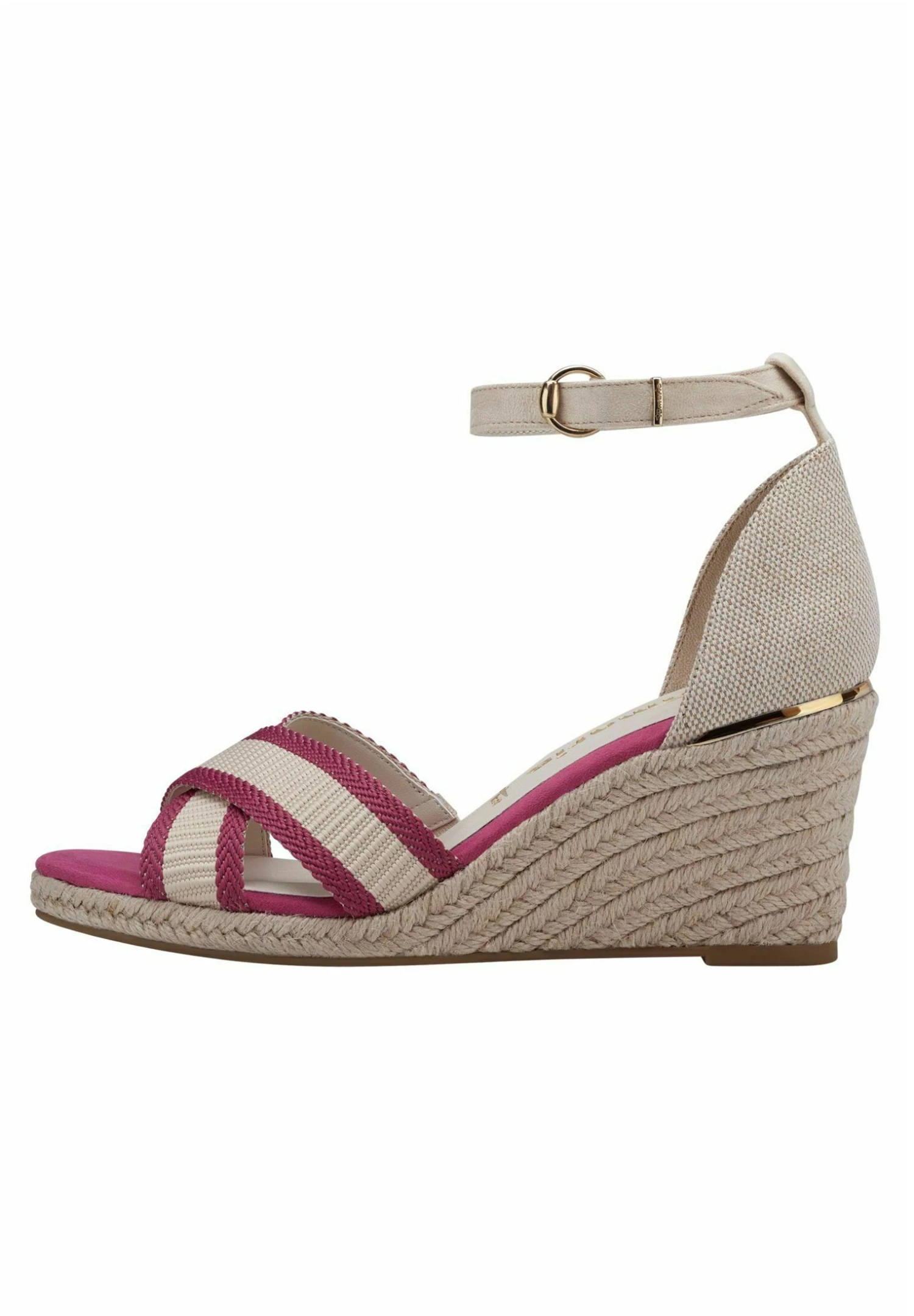 Tamaris Sandales Compensées - Raspberry 1 Tamaris Sandales Compensées - Raspberry