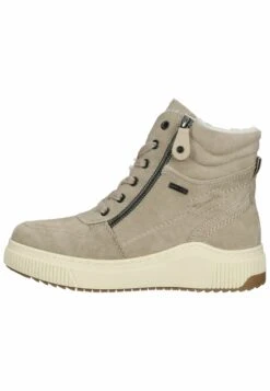 Tamaris Bottines À Lacets - Taupe