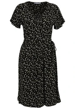 Tamaris Robe De Jour - Black Beauty Flower Aop -Zalando 685751bb3d6a4ad09d634052ef41b560