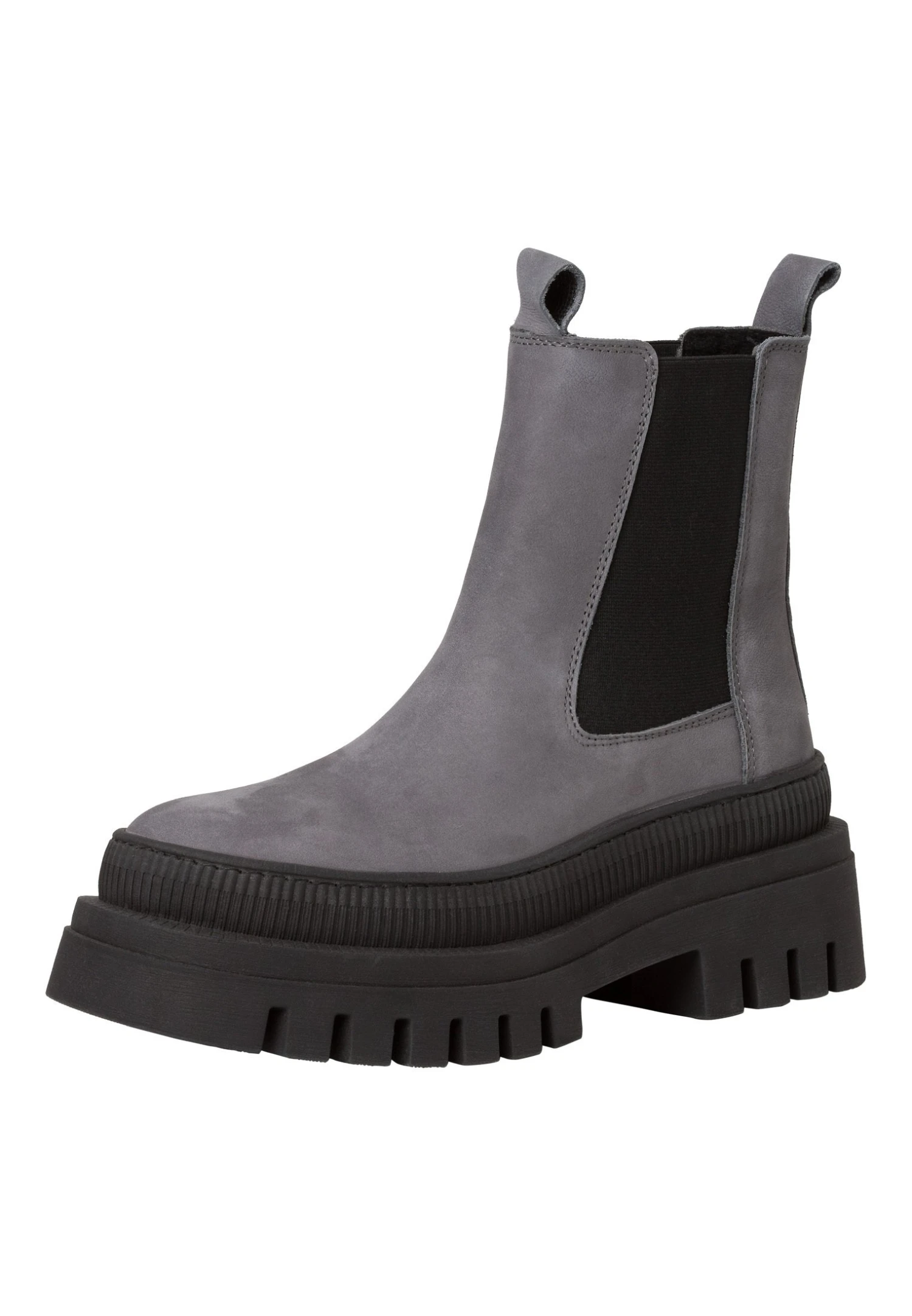 Tamaris Bottines À Plateau - Grey 2 Tamaris Bottines À Plateau - Grey – Image 2