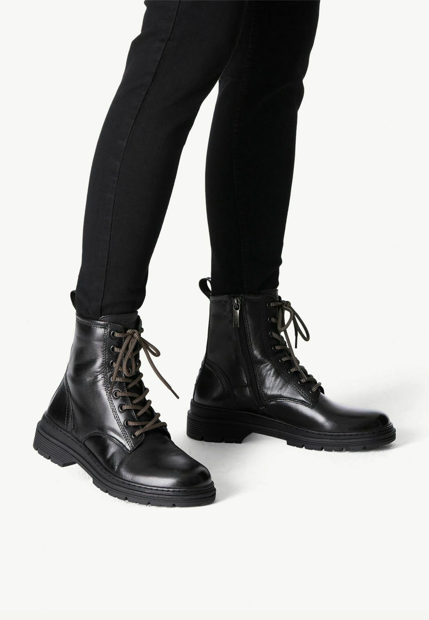 Tamaris Bottines À Lacets - Black 1 Tamaris Bottines À Lacets - Black