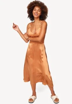 Tamaris Robe De Jour - Pecan Brown