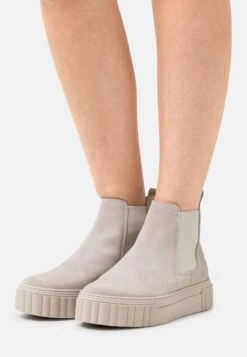 Tamaris Bottines À Plateau - Soft Grey