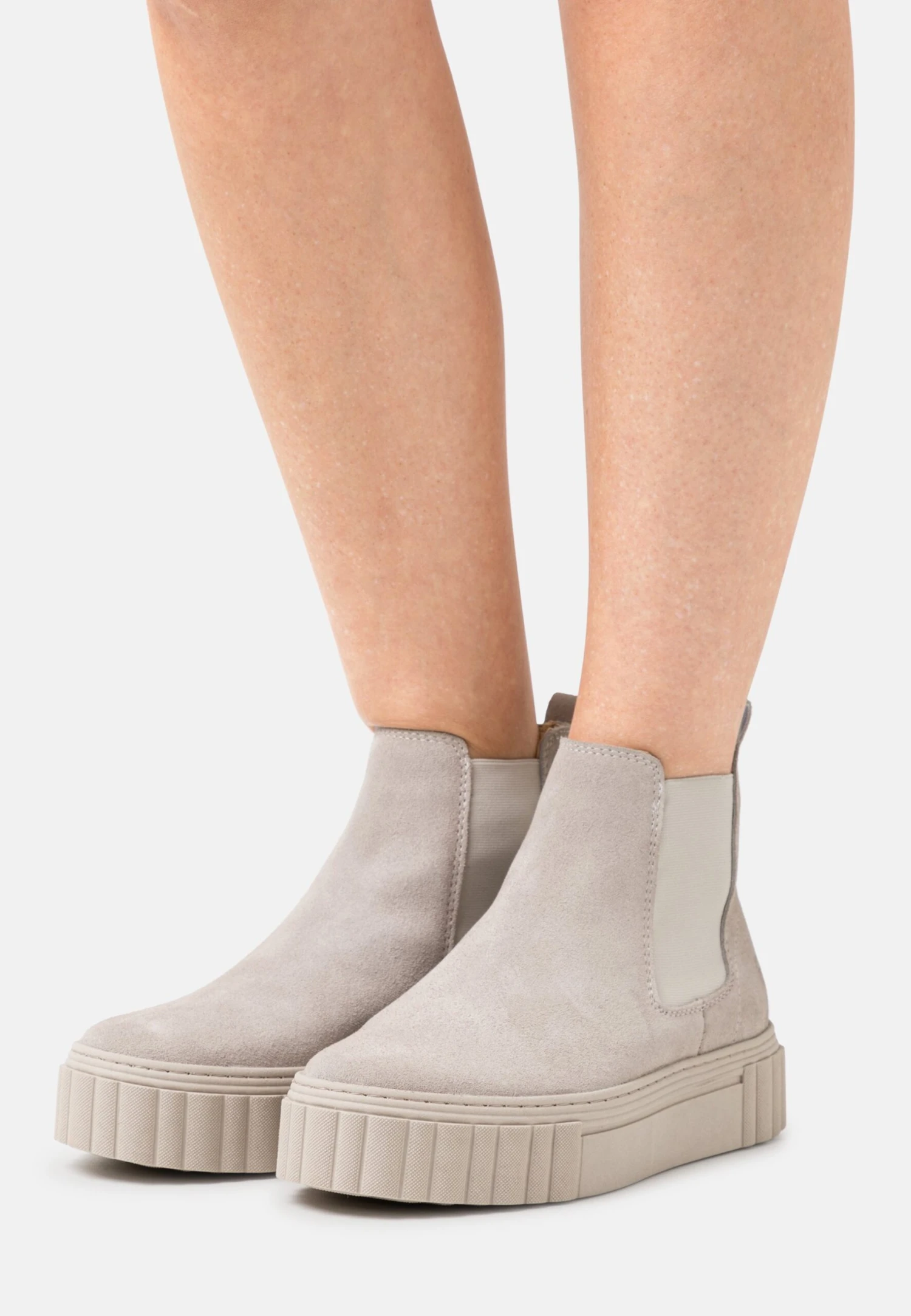 Tamaris Bottines À Plateau - Soft Grey 1 Tamaris Bottines À Plateau - Soft Grey