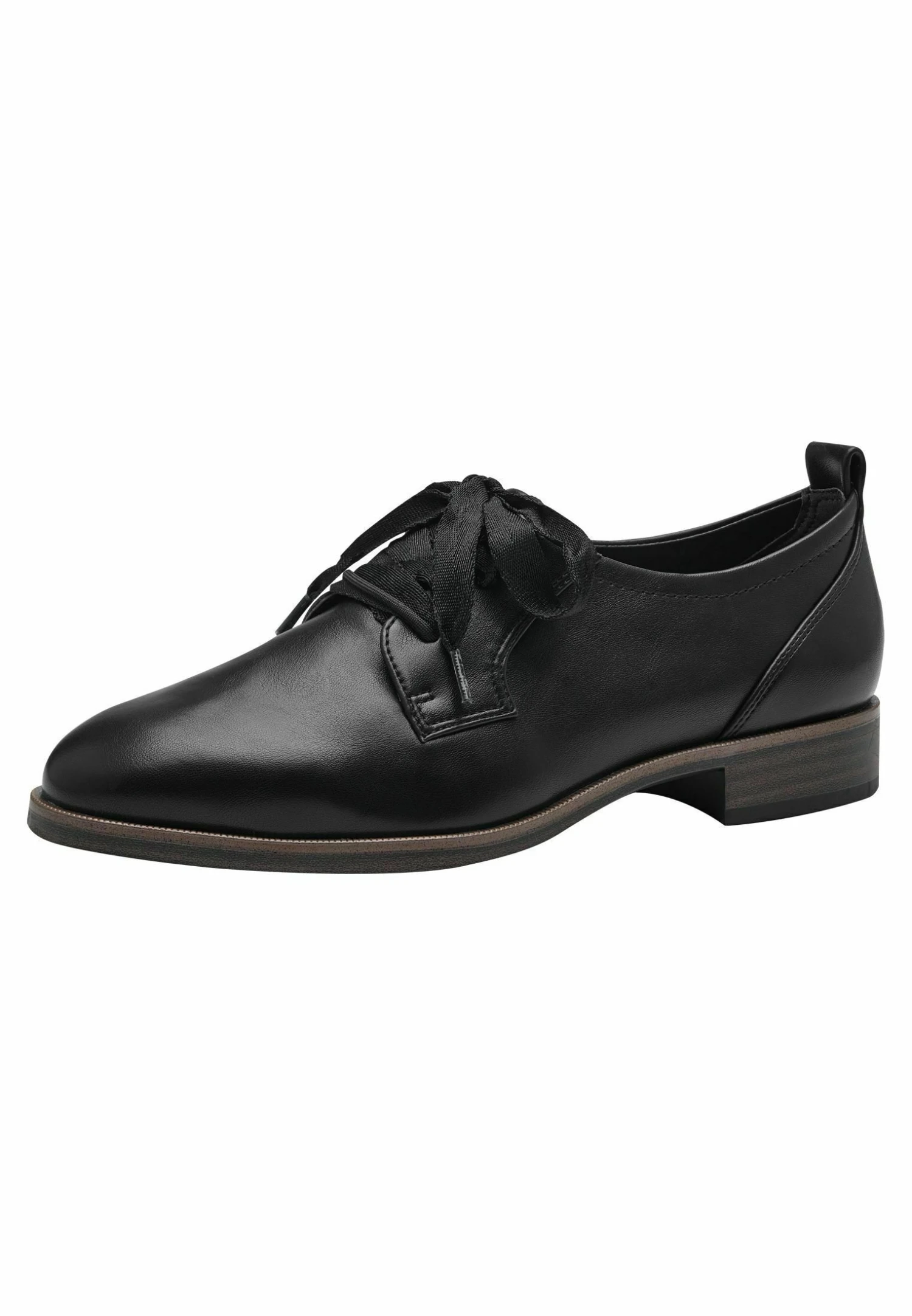 Tamaris Derbies - Black Patent 2 Tamaris Derbies - Black Patent – Image 2