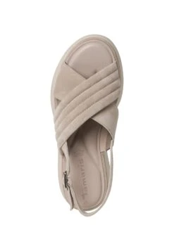 Tamaris Sandales À Plateforme - Taupe -Zalando 7d6a5b6439e043949216a552986882b7