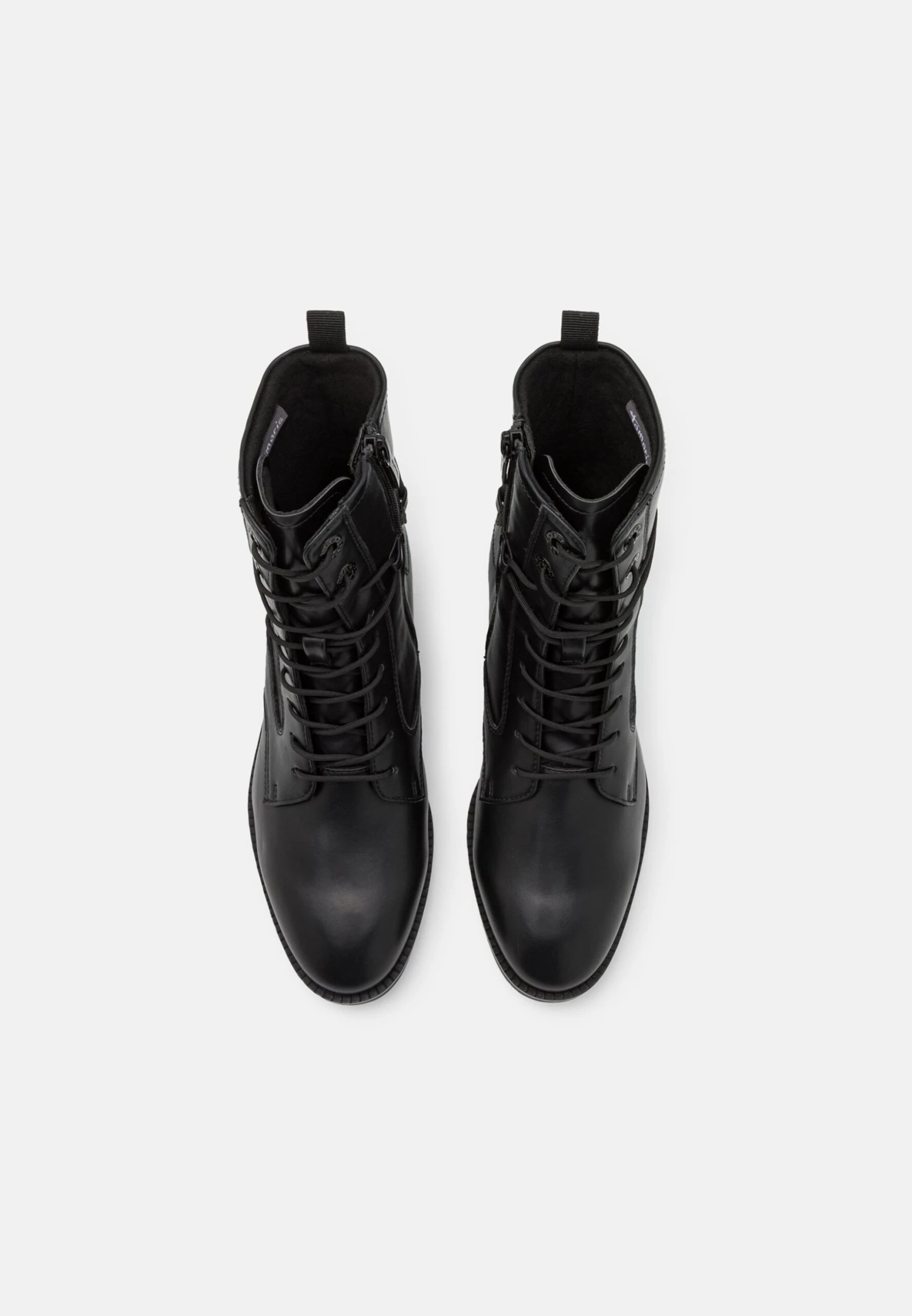 Tamaris Bottines À Lacets - Black Matt 6 Tamaris Bottines À Lacets - Black Matt – Image 6